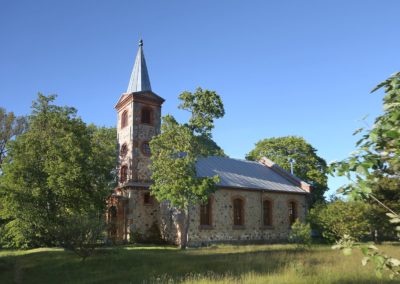 Kolkas ev. luteriskā baznīca. Foto_ Ainars Gaidis