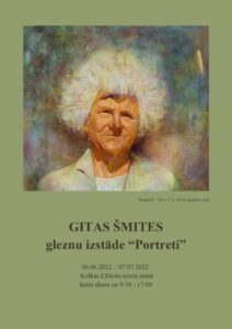 Gitas Šmites gleznu izstāde "Portreti"