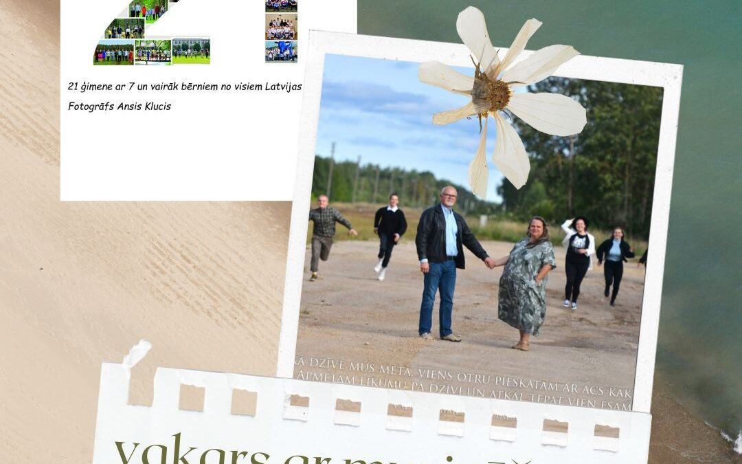 Vakars ar muzicēšanu un sarunām par foto izstādi «Ģimene 21»