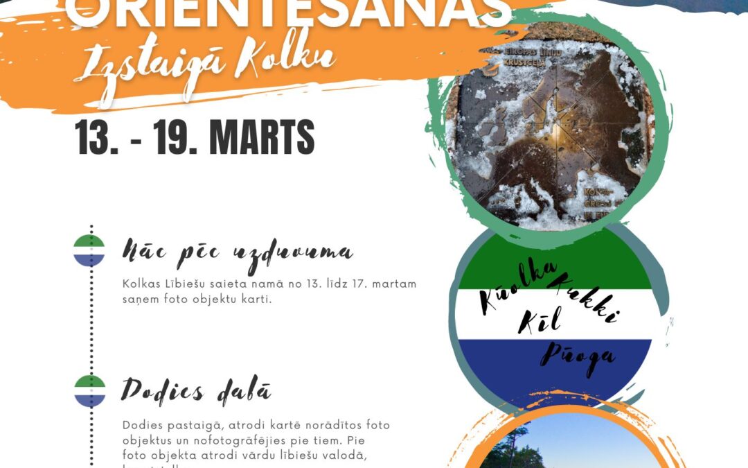 Foto orientēšanās «Izstaigā Kolku»
